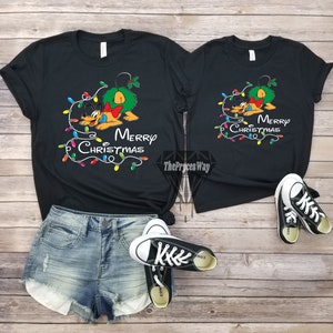Pluto Merry Christmas Disney Christmas Mommy and Me Shirt,Christmas Disney Shirt,Santa Claus,Pluto Christmas Shirt,Disney Mommy And Me Shirt