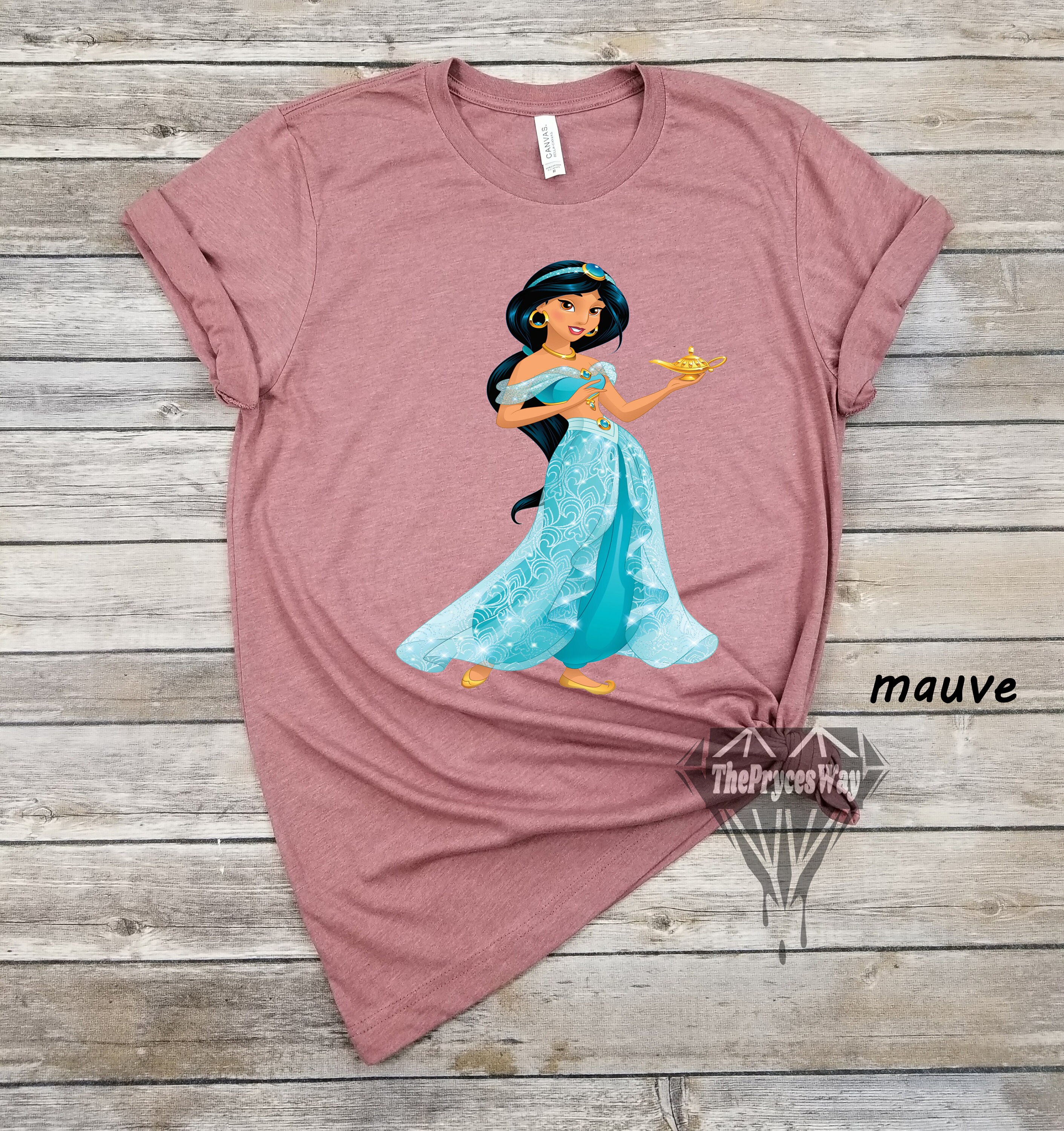 Princess Jasmine Shirtdisney Princess Shirtjasmine Birthday Etsy UK