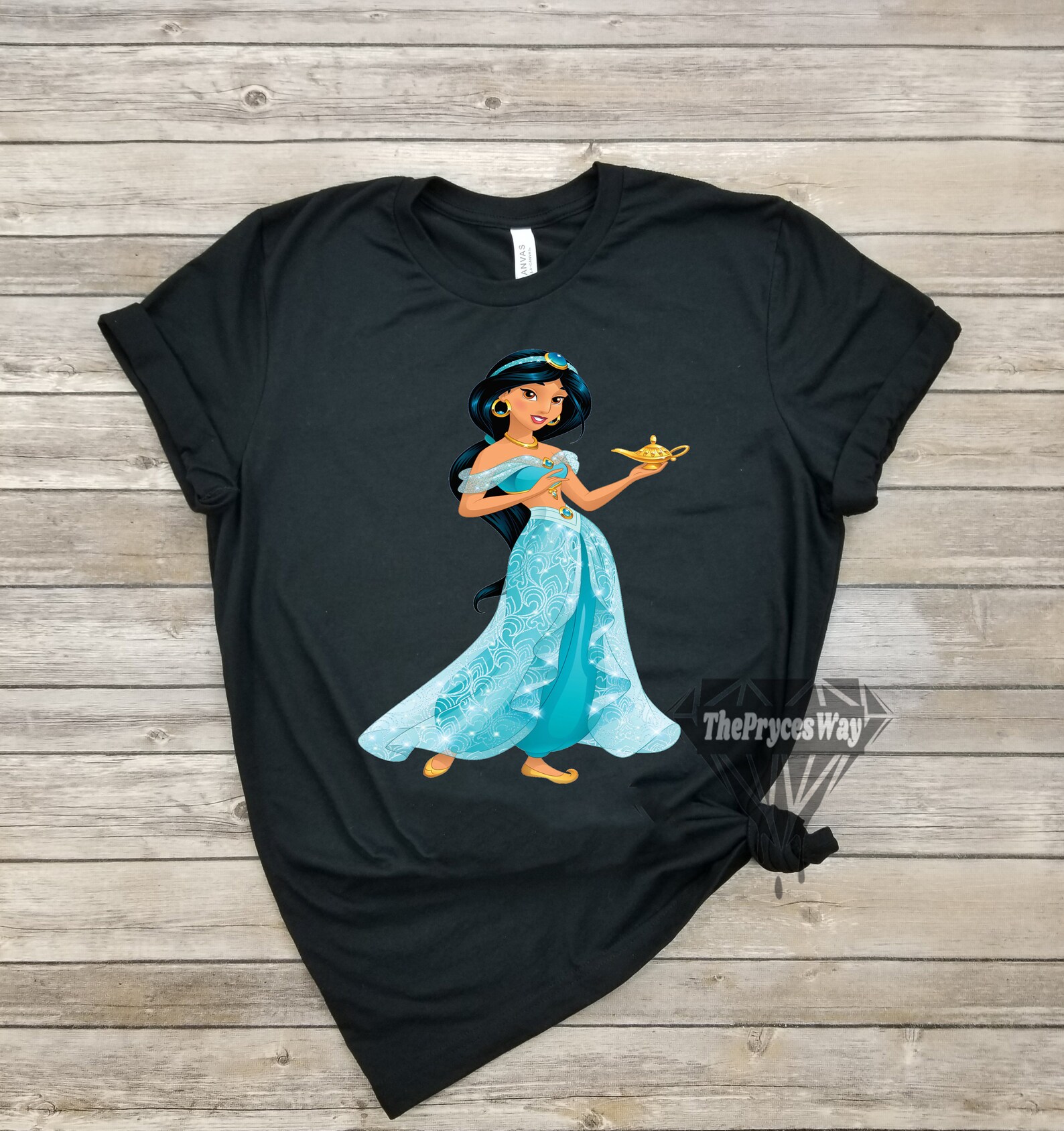 Princess Jasmine Shirtdisney Princess Shirtjasmine Birthday Etsy