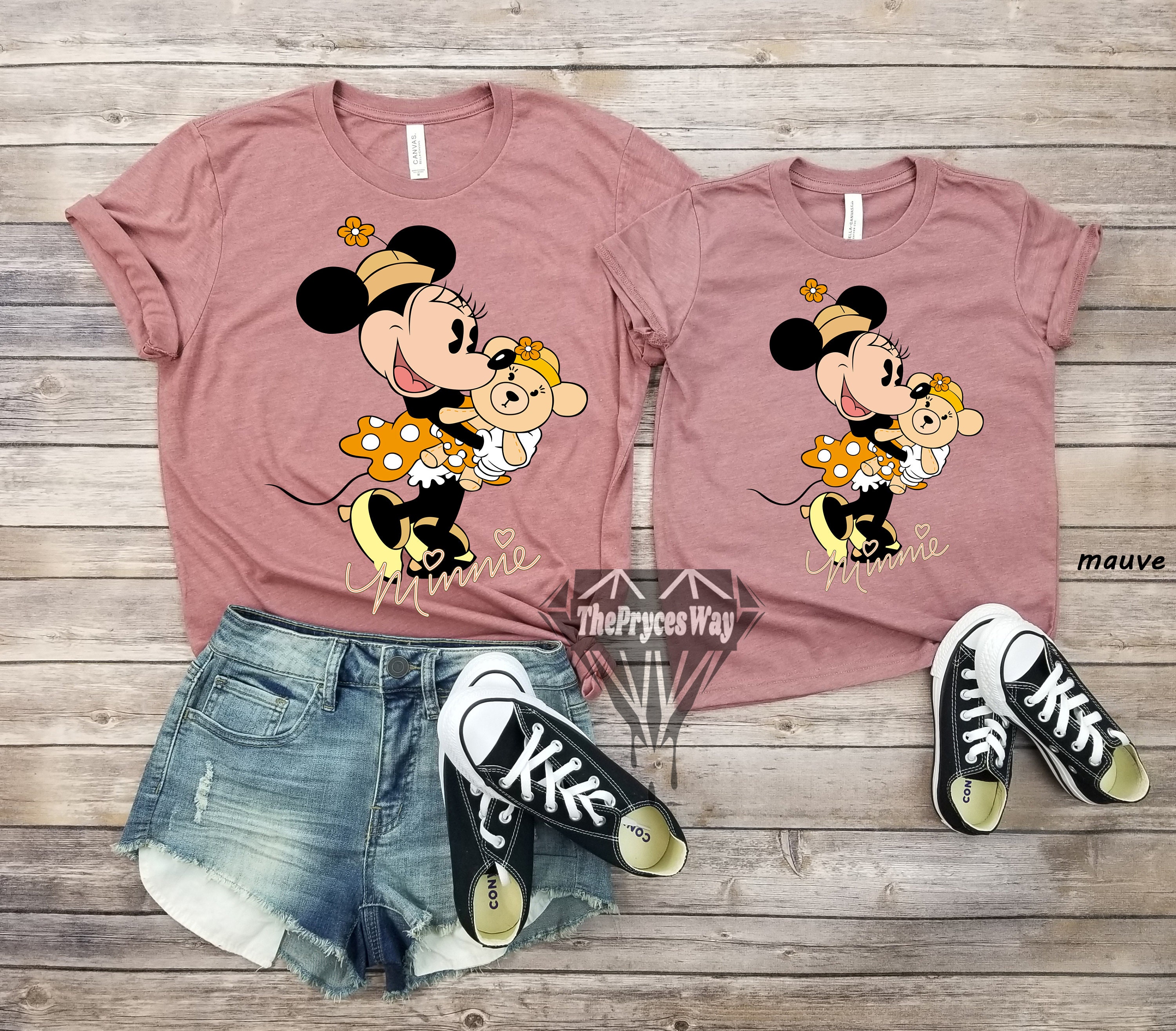 Areeam  / Disney ミッキー＆ミニー/ダンガリーブラウス Areeam』からDisney Collection「ミニーマウス」が新登場！アイコンの