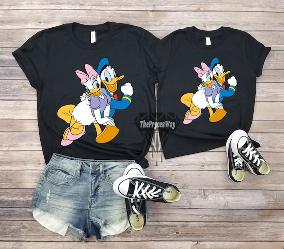 Pocket Daisy y el pato Donald mama y yo camisa de Disney para ninos camisa del grupo Disney camisa del pato Daisy camisa del pato Donald mama de Disney y yo