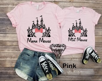 Mommy and Me Disney Shirts I Matching Minnie Family Shirts - Etsy