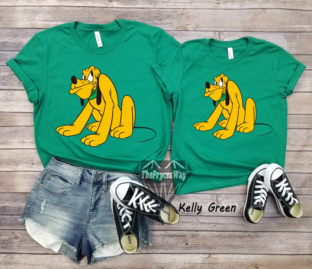 Angry Pluto Mommy and Me Shirtdisney Pluto Shirtanimal Etsy