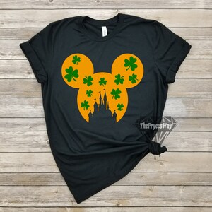 Gold Clover Mickey Mouse Shirt,Minnie Mouse,Disney Shamrock Shirt,Disney St Patricks,Irish Day Shirt,Clover Shirt,Lucky Shirt,Mickey Mouse