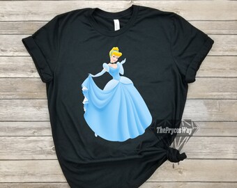 Cinderella Shirt,Womens Cinderella Shirt,Disney Cinderella Tee,Disney Princesses,Disney Princess Shirt,Disney World Shirt,Girls Disney Shirt