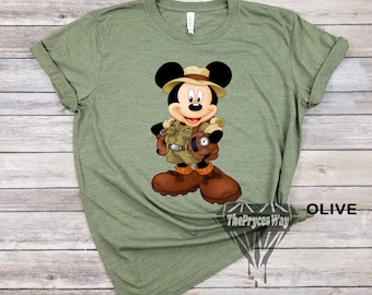 Safari Mickey Mouse Shirt,Animal Kingdom Shirt,Mickey Mouse Shirt,Disney Christmas,Disney Safari Shirts,Matching Animal Kingdom Tshirts
