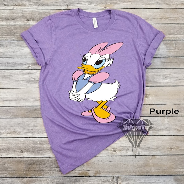 Daisy Duck Shirt,Disney Shirt For Women,Disney Shirt Girls,Womens Summer Shirt,Disney Spring Shirt,Disney Daisy Duck Shirt,Duck Family Shirt