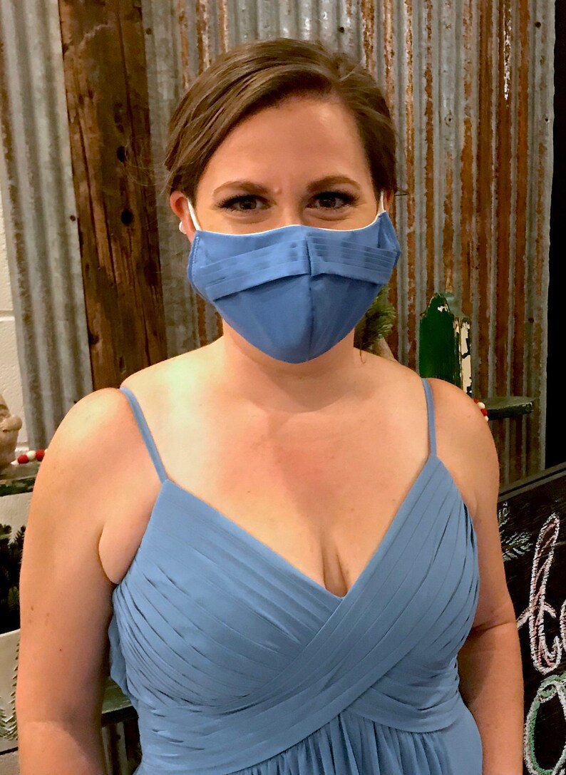 Custom Mask to Match Your Outfit Dress or Suit One of a Etsy