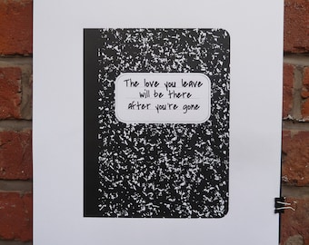 The Proclaimers V Memories Screen Print