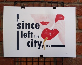 Drake V BT 4 Colour Screen Print