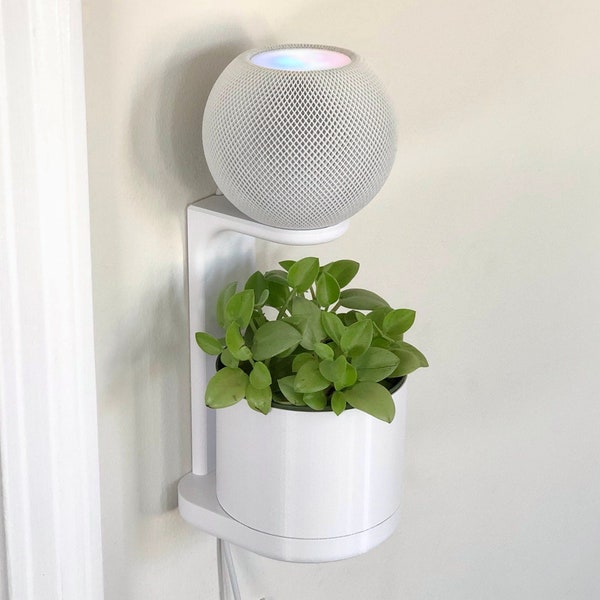 HPL - HomePod mini Mount or Stand With Built-In Planter