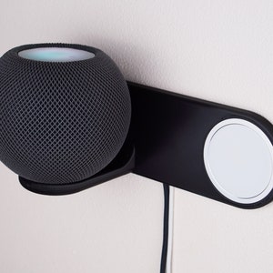 HP2 HomePod mini Wall Mount with Integrated MagSafe Dock image 3