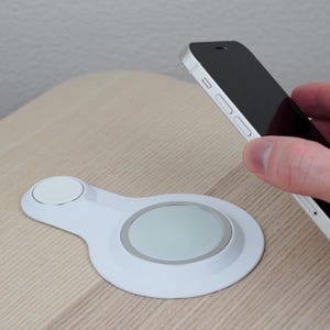 MW0 - MagSafe & Apple Watch Flush Mount Insert, Designed For Camera Bumps, 80mm