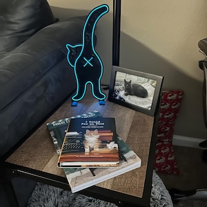 Night Light / Light Up Cat Butt / Cat Butt / Desktop Lamp