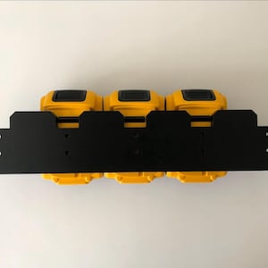 Dewalt 20V Battery Holder | 5-in-1 Wall Mount Battery Organizer image 3