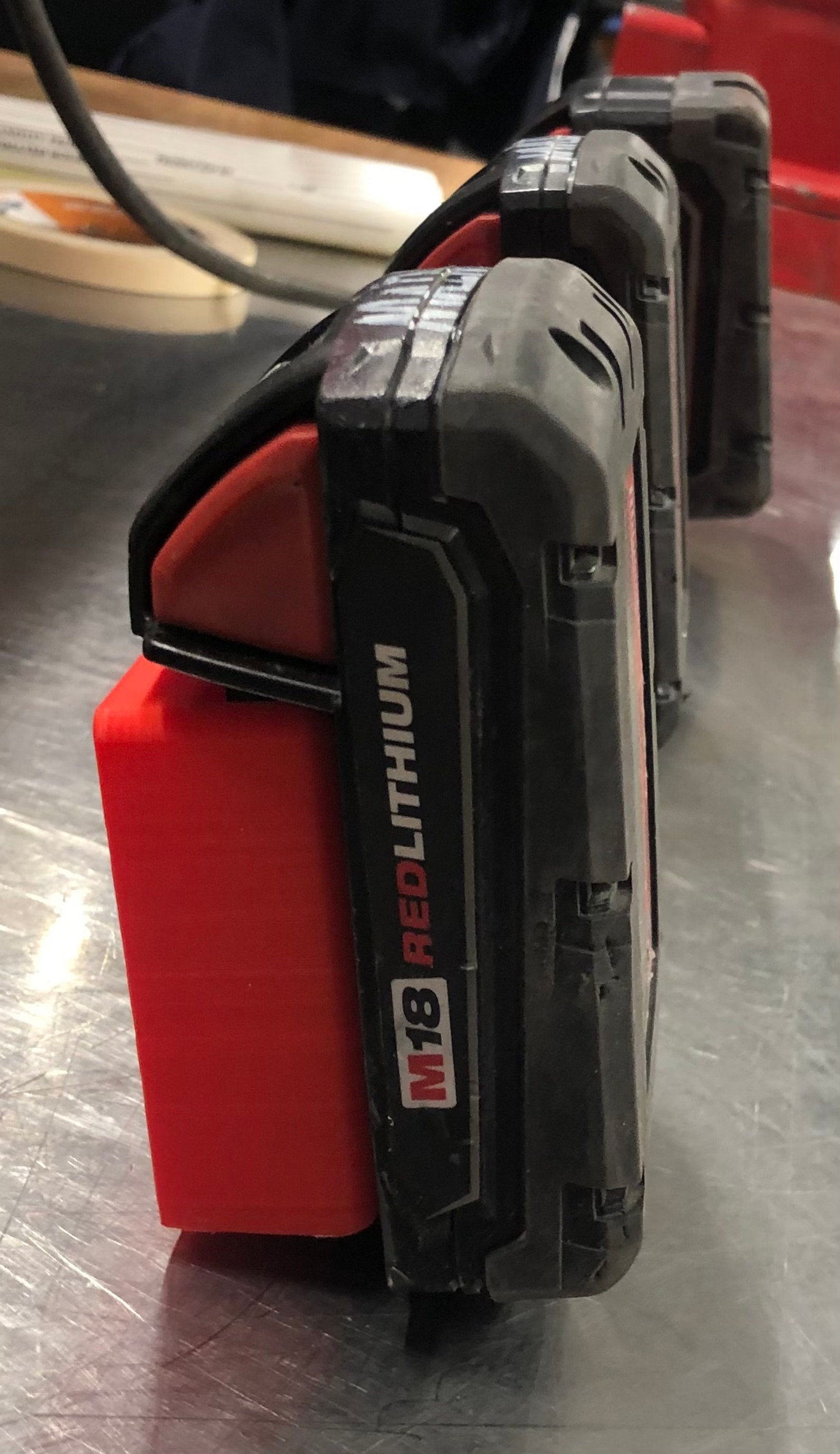 Milwaukee M18 Battery Holder 5in1 / 3D Printed / Battery Etsy