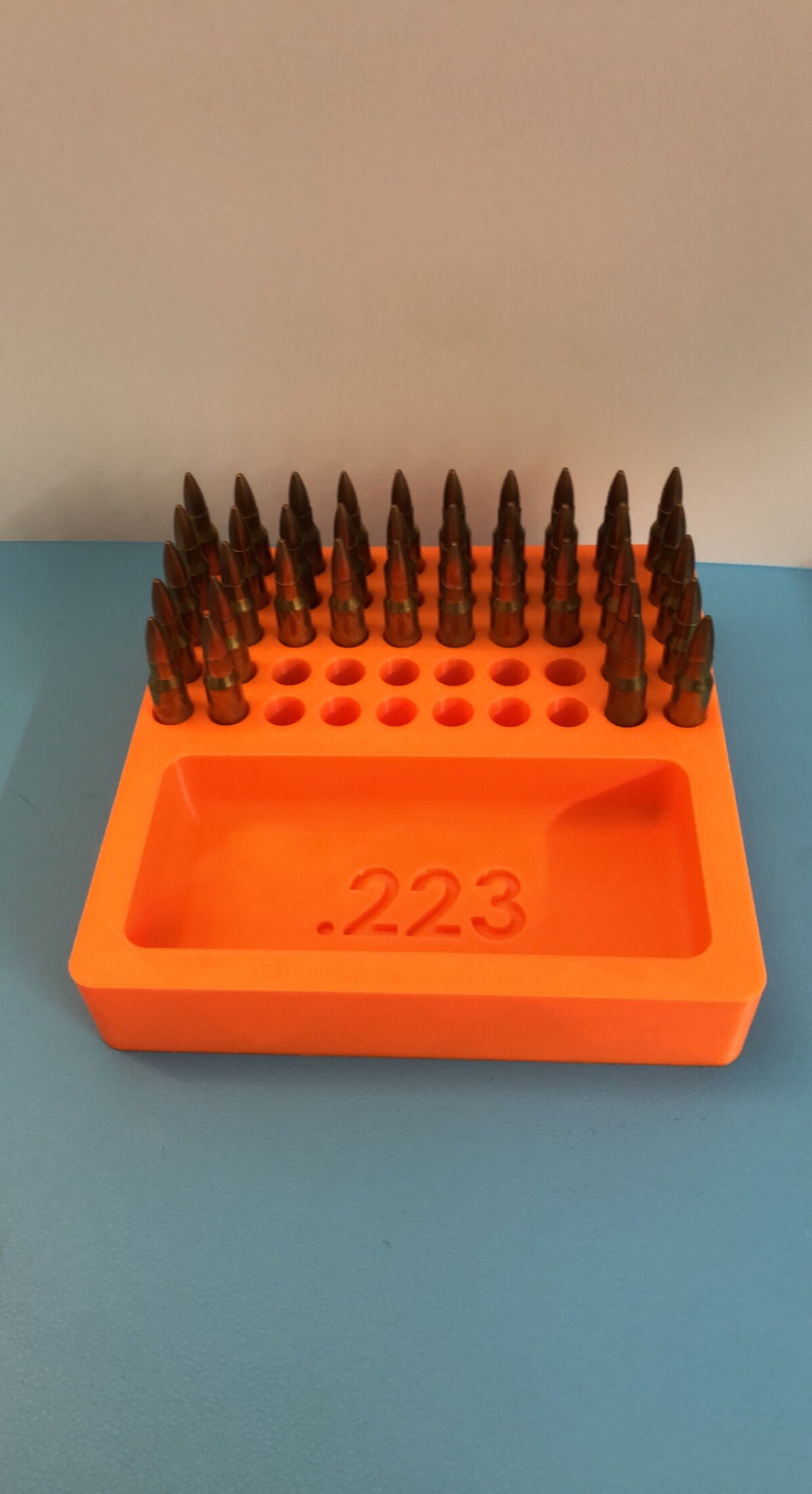 223 Reload Tray | Precision 3d-printed Ammo Block | Reloading Tool for ...