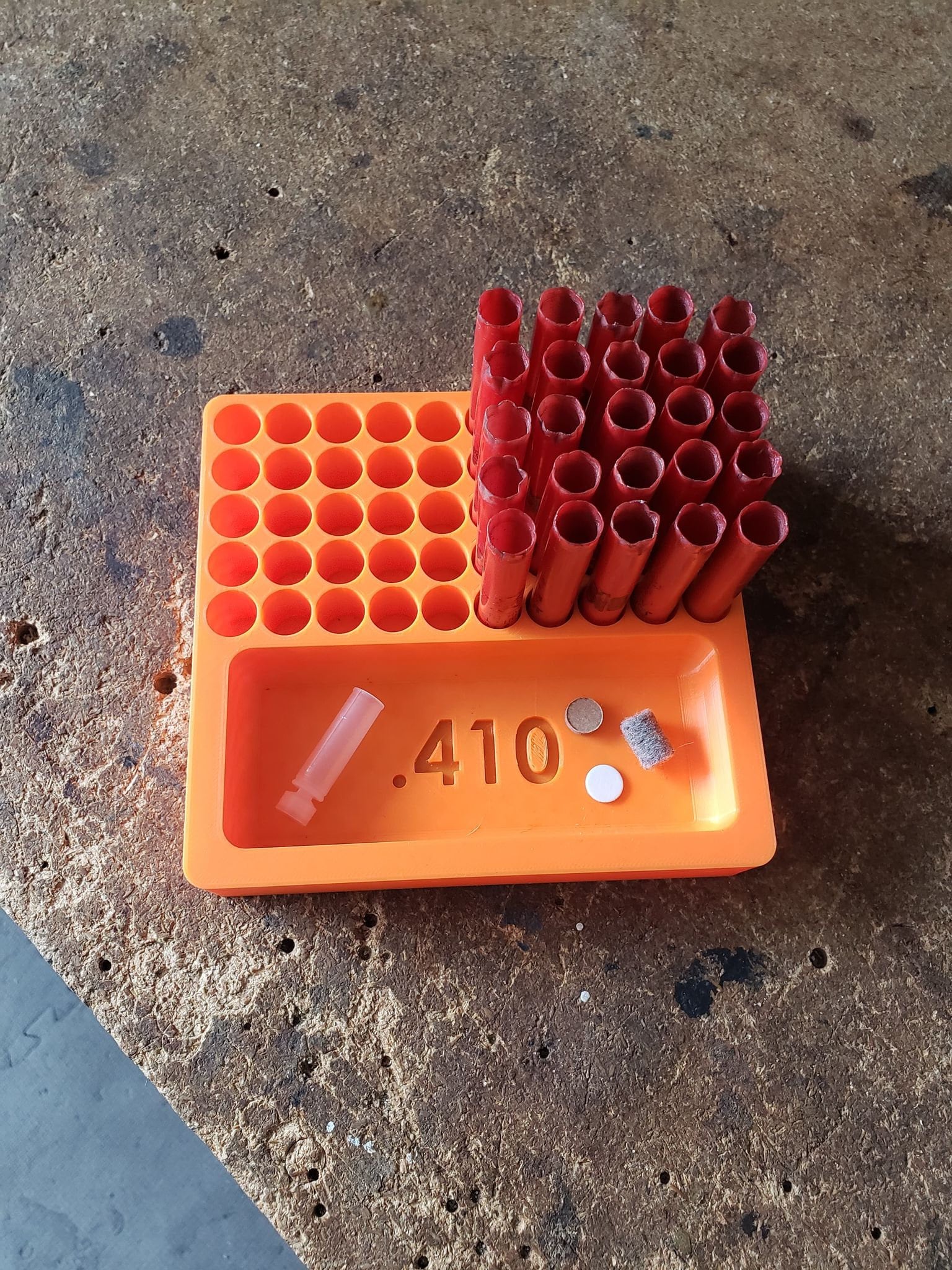 3D Printed .410 Reloading Tray 50 Spots