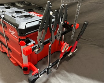 Milwaukee Packout Mod | Milwaukee Packout Passepartout | Magnethalterung | Päckchen Mod | Packout Zubehör | Magnetischer Werkzeughalter