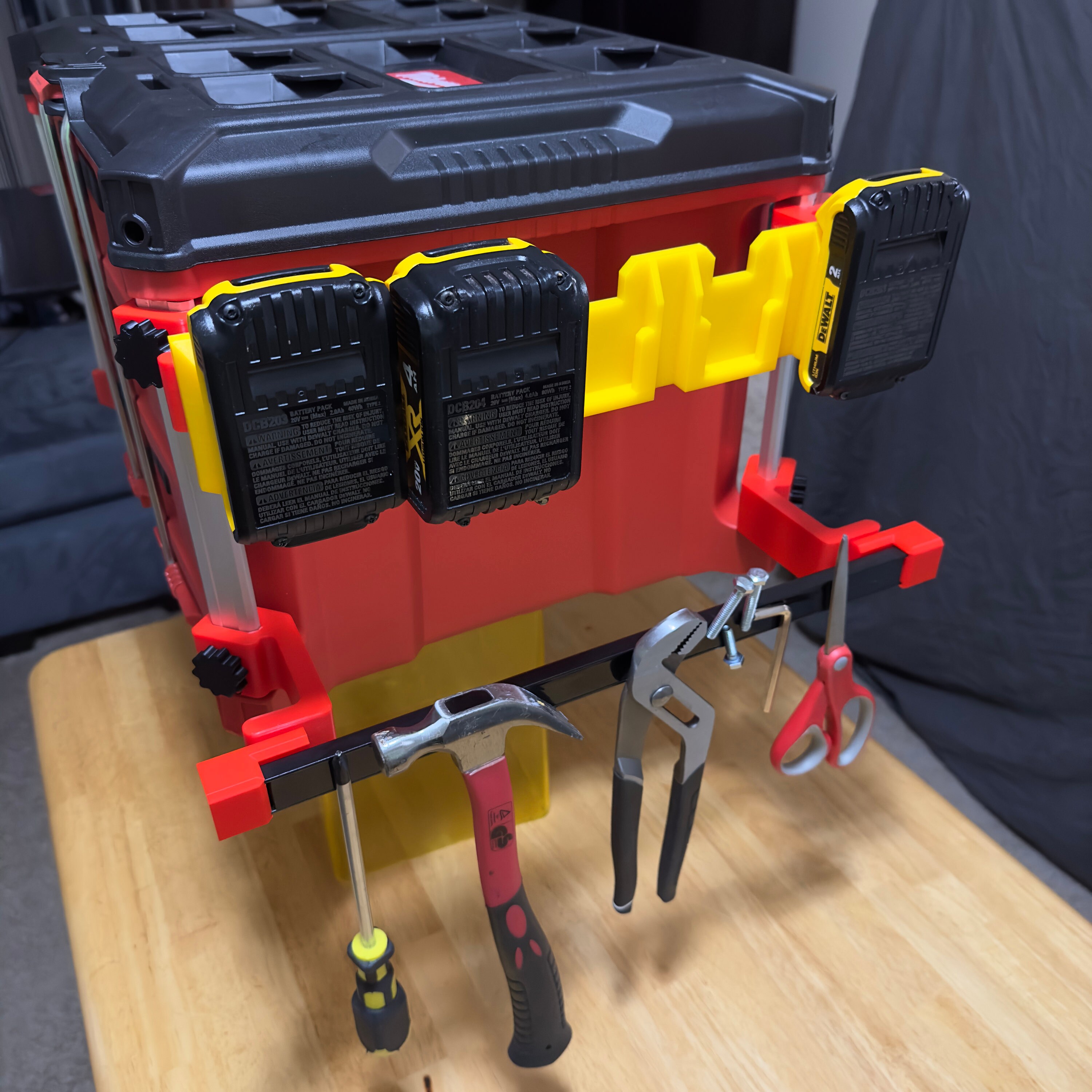 Dewalt 20V Battery Holder 5 in 1 3D Printed Battery Holder Etsy