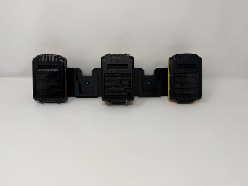 Dewalt 20V Battery Holder | 5-in-1 Wall Mount Battery Organizer image 4