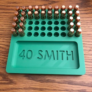40 Reloading Tray | Ammo Block | 40 Ammo Tray | 3D Printed | Pistol