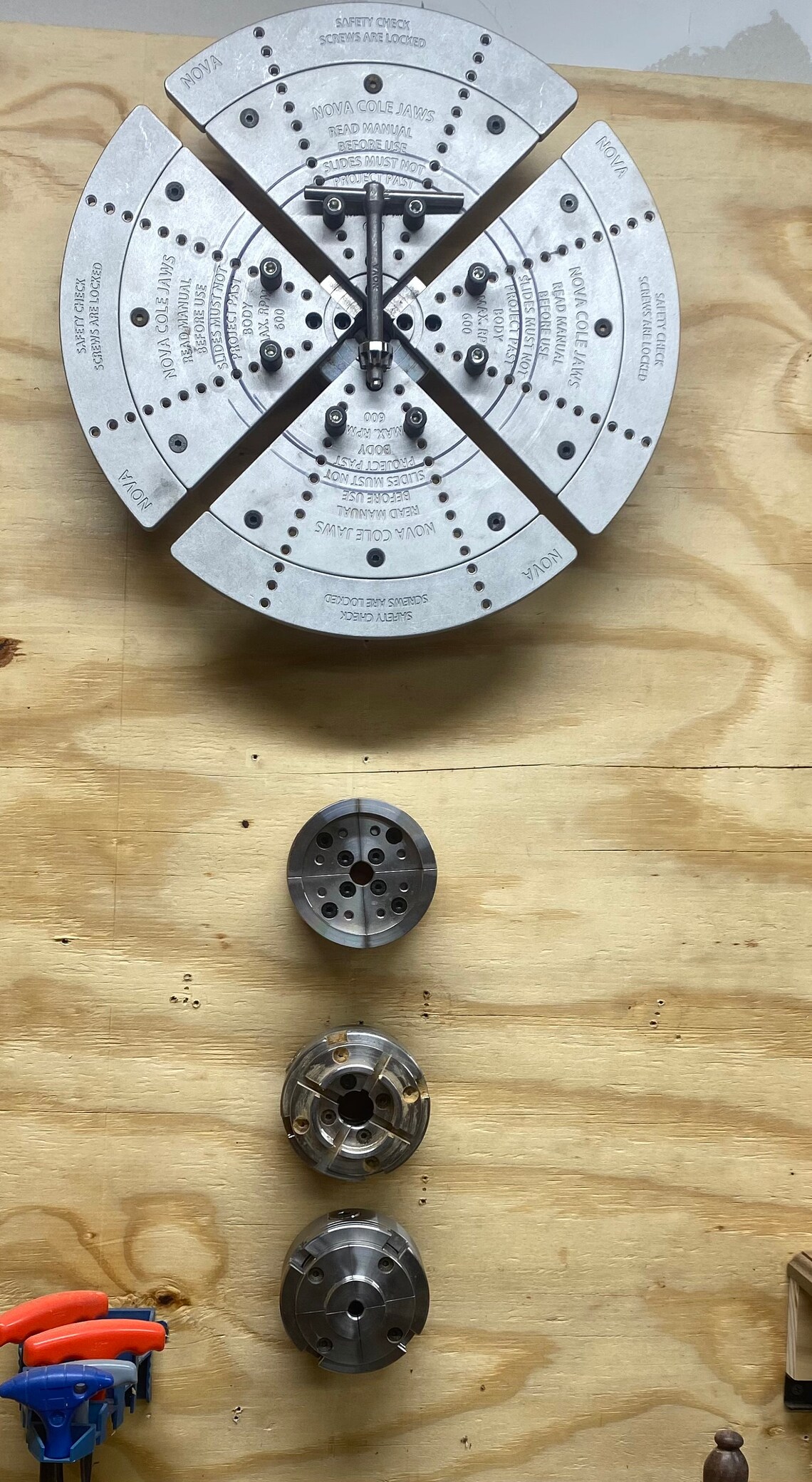 3D Printed 1 1 4 X 8 TPI Chuck Mount Etsy