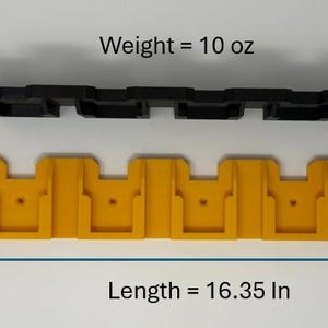 Dewalt 20V Battery Holder | 5-in-1 Wall Mount Battery Organizer image 5