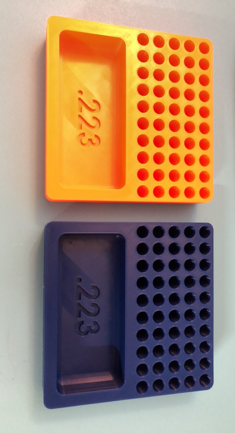 223 Reload Tray | Precision 3d-printed Ammo Block | Reloading Tool for ...