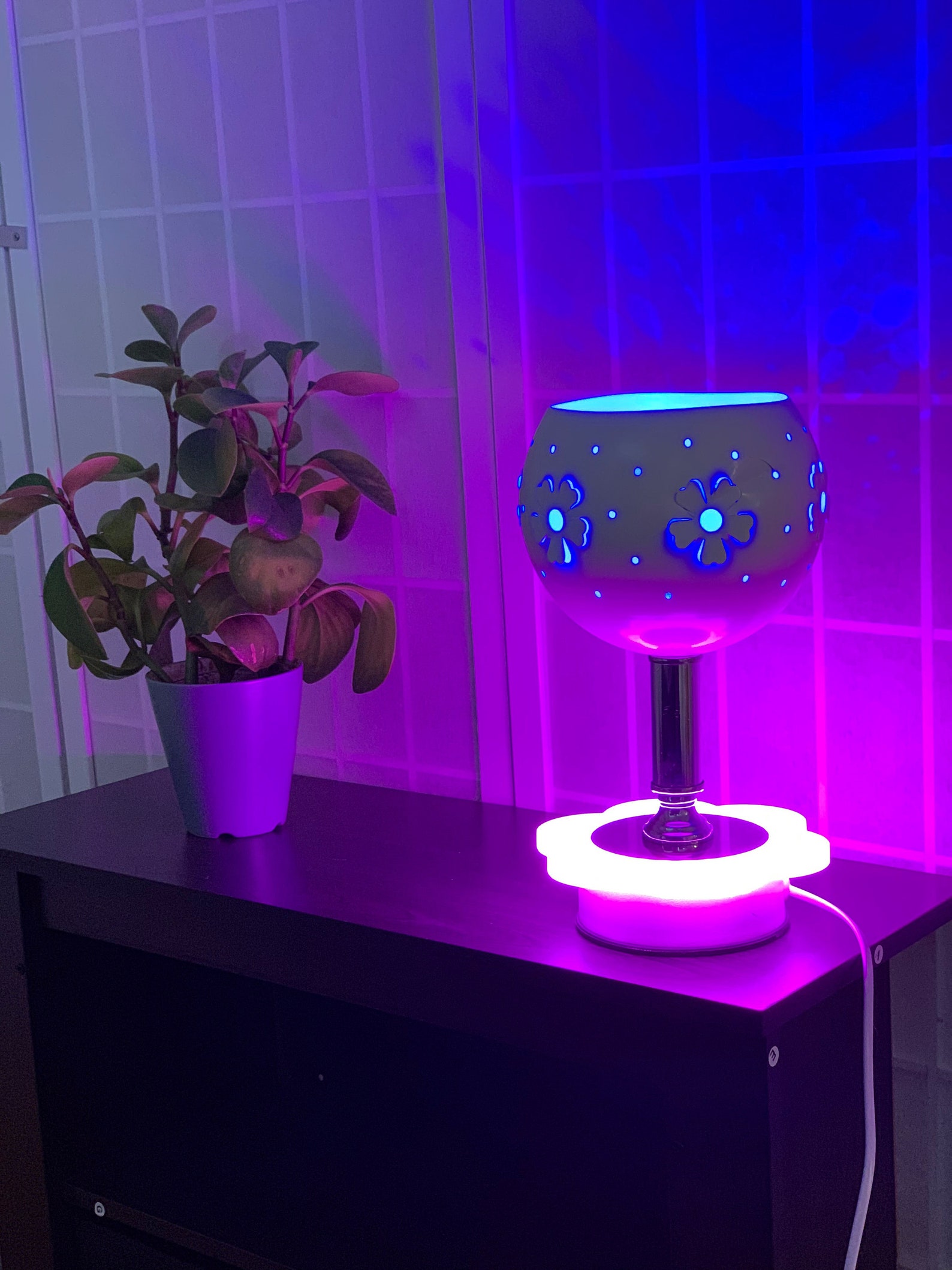 Aromatherapy Essential Oil Burner LED Table Lamp with 3 Color Etsy