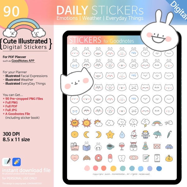 Emoji Stickers Etsy