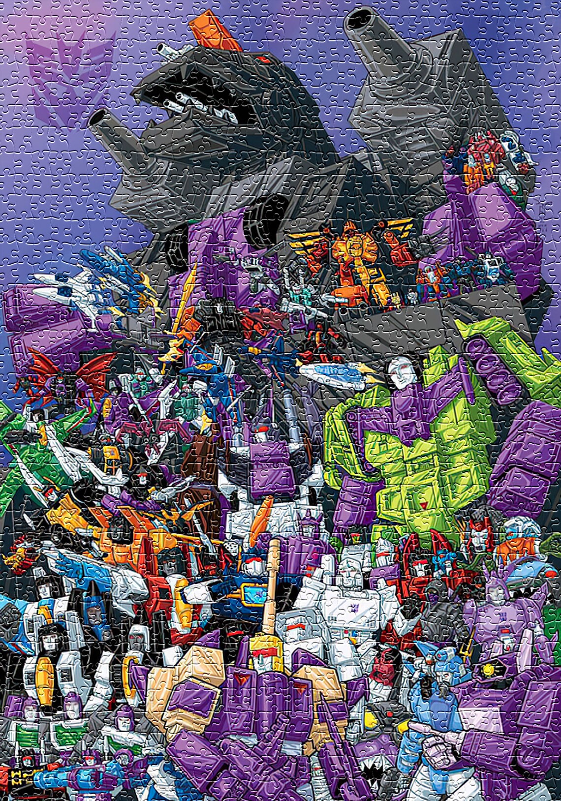 Transformers 1000 Piece Jigsaw Puzzle Premium Jigsaw Puzzle Etsy