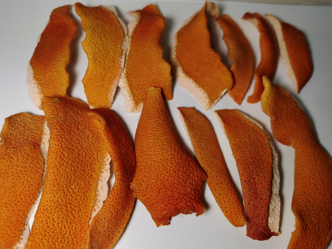 Dried Grapefruit Peel Dehydrated Grapefruit Peel Large Etsy