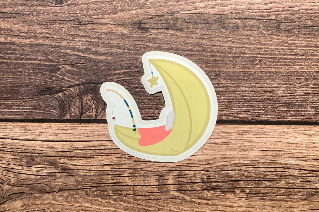 Crescentmoon Chair ACNH Furniture Sticker Etsy