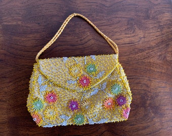 Bolso vintage con cuentas