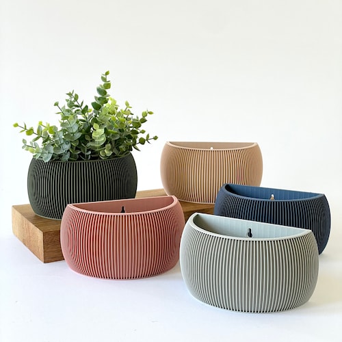 Wall Planter Choose Your Color Etsy