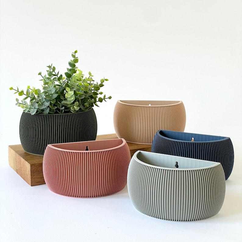 Wall Planter Choose Your Color image 1