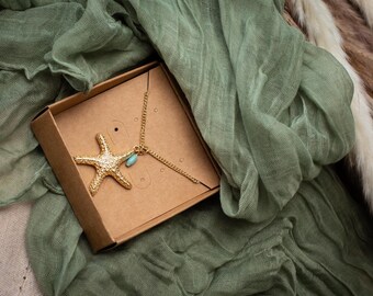 Starfish Pendant Necklace