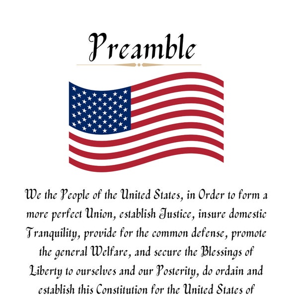 Preamble Svg - Etsy