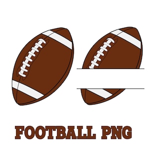 Football PNG, Football Silhouette, Football Clipart, Football Cut Files, Football Cut File For Cricut, Silhouette, Cameo