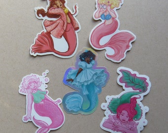 Mermaid Stickers