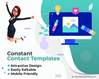 Email Marketing, Lead Generation Specialist MailChimp, Constant Contact, Hubspot CRM Templates newsletter sales announcement, virtual event