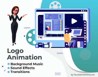10-15 Second Logo Animation 1080p Intro Video Production for - Etsy 10-15 Second Logo Animation 1080p Intro Video Production for - Etsy