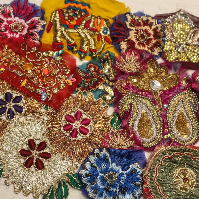 Indian Lace Appliques - Etsy