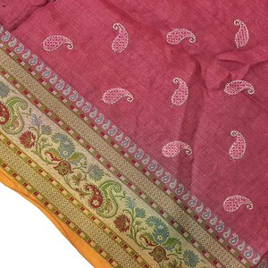 Cache-théière Vintage Wilcox En Forme De Cochon – Tissu Sari Noir, Coton Lavable