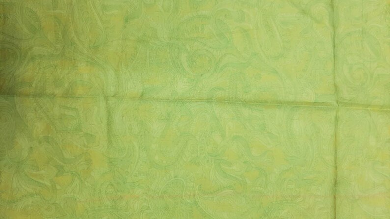 Écharpe pure soie, tissu doux, tissu pour emballage cadeau, collage, techniques mixtes, travaux manuels de couture, sari sari recyclé vintage, écharpes mouchoirs SSC1805 image 2