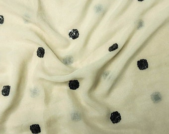 Tela artesanal cortada a medida Collage reciclado Material de costura Shimmery White Craft Textile India Saree Vintage Mixed Media Art Journal CF1039