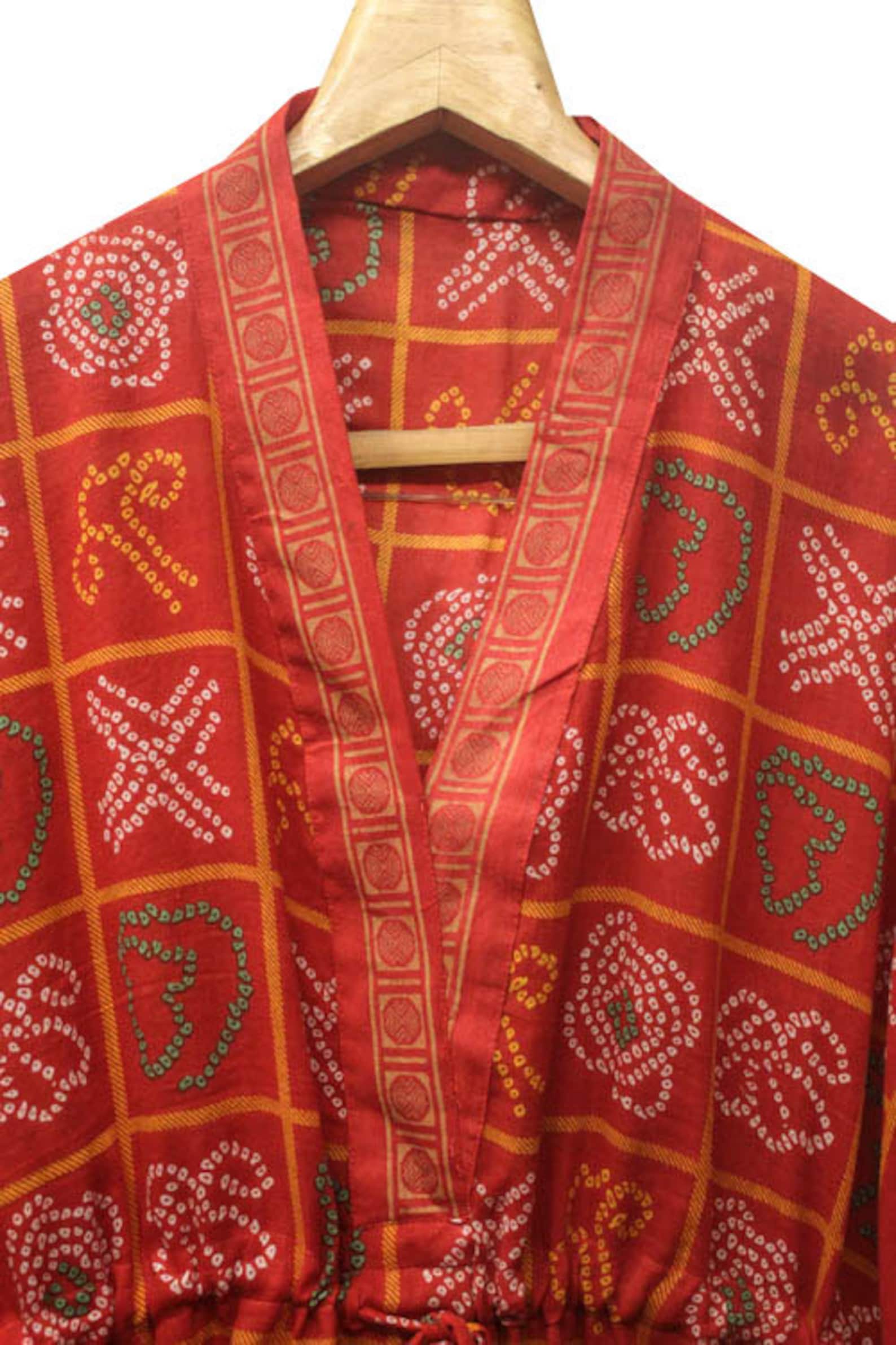 Cotton Kaftan Kaaftan Robe Dress Bridal Party Shower Dressing Etsy