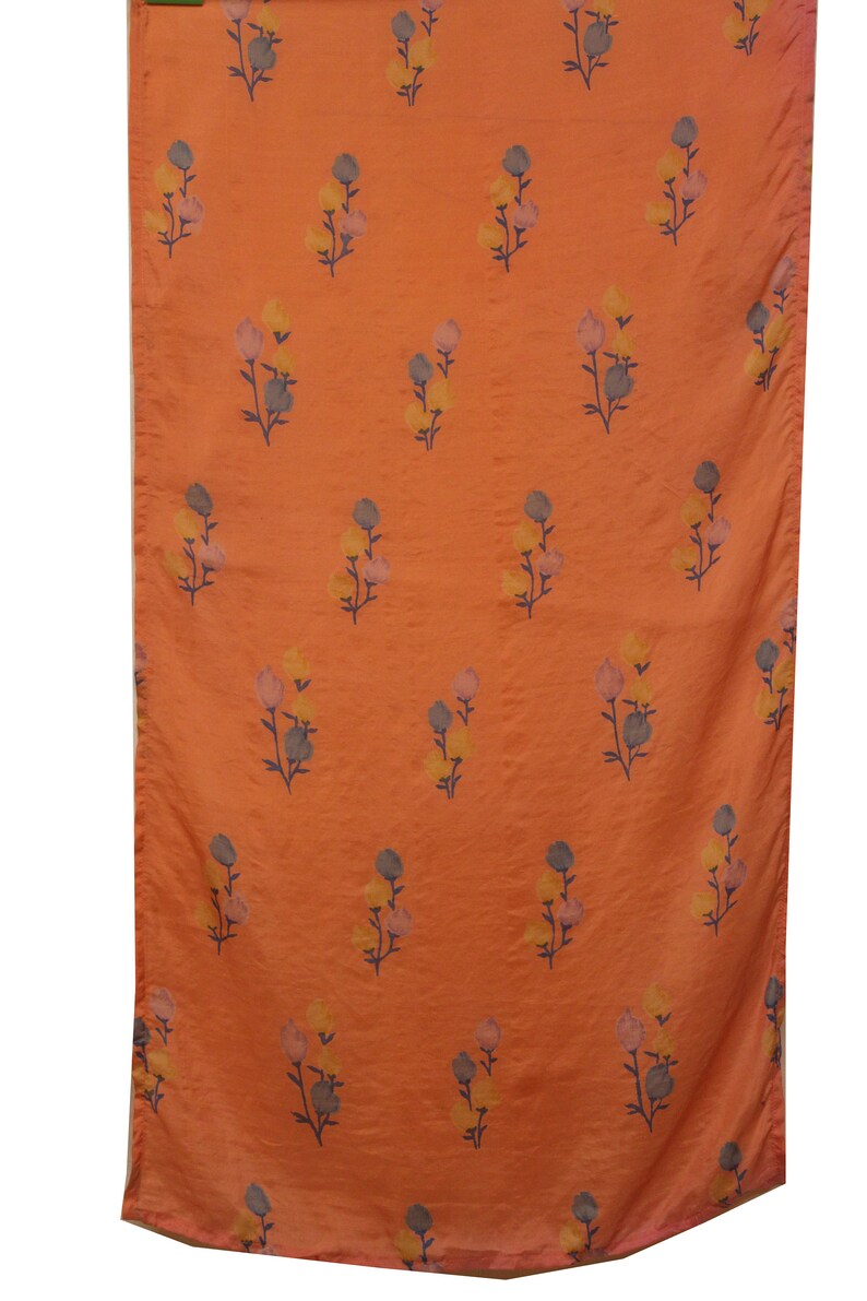 Gift Wrapping Cloth Hanky Scarves SSC1313 Vintage Recycled Sari Saree Pure Silk Fabric Collage Sewing Crafts Mixed Media Silk Scarf