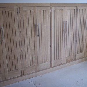 Bespoke Under Stair Cupboard Doors: Handmade Wardrobe Panel